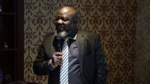 Barrister Adebayo Shittu, the new Minister of Communications, speaks at the A4AI Stakeholders Forum held today in Lagos