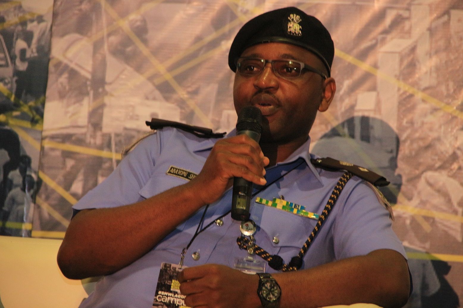 Abayomi Shogunle, Officer-in-Charge, Police Complaint Response Unit, Nigeria Police