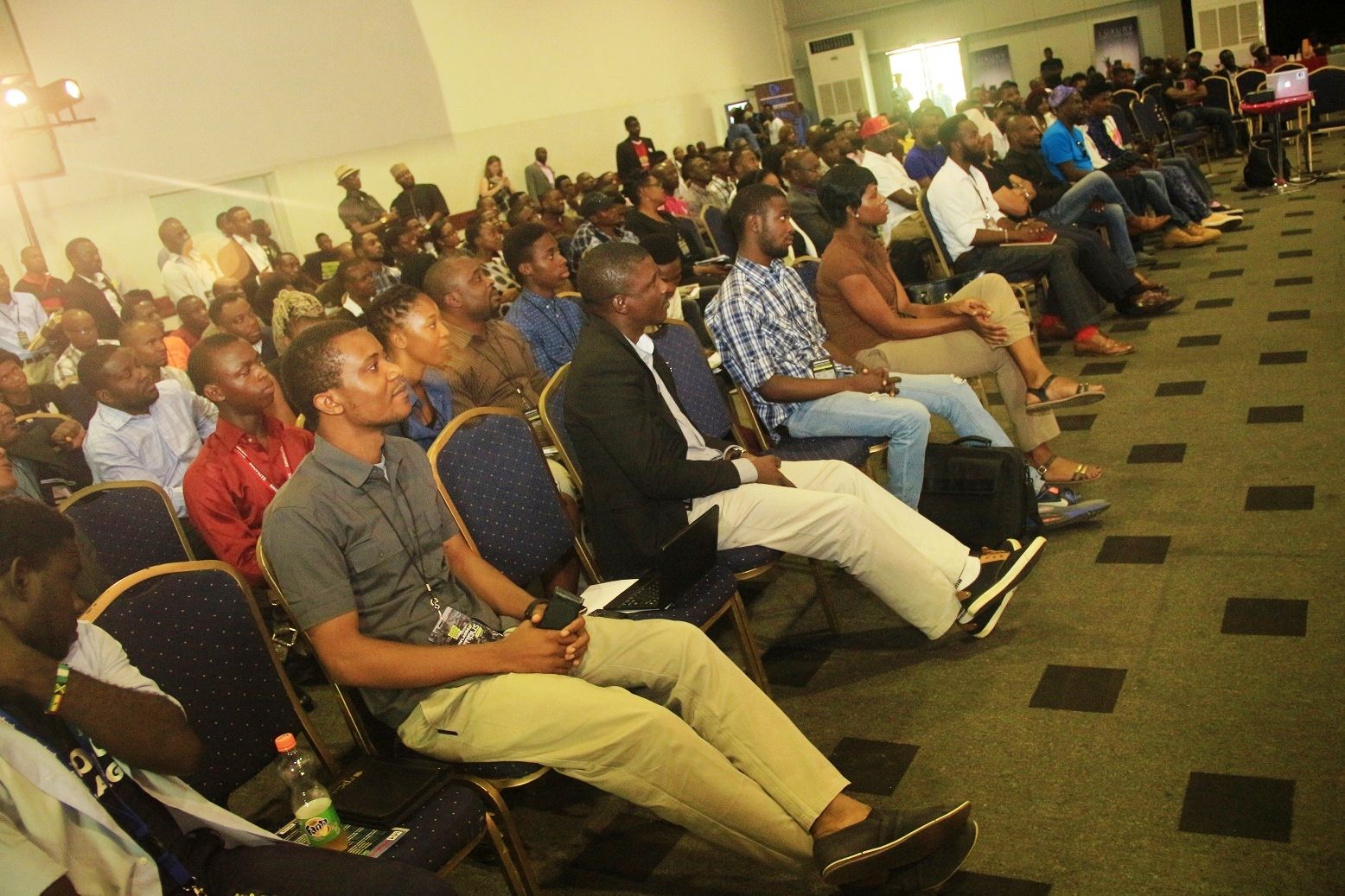 Cross Section of participant at the Session